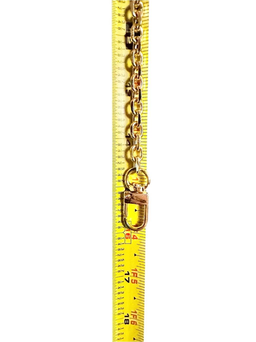 Authentic Louis Vuitton #323 Lock & Key Set on 18K Gold Plated Chain Necklace - Picture 7 of 7